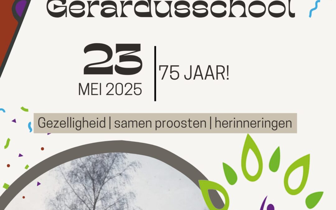 Reünie Gerardusschool 23 mei 2025